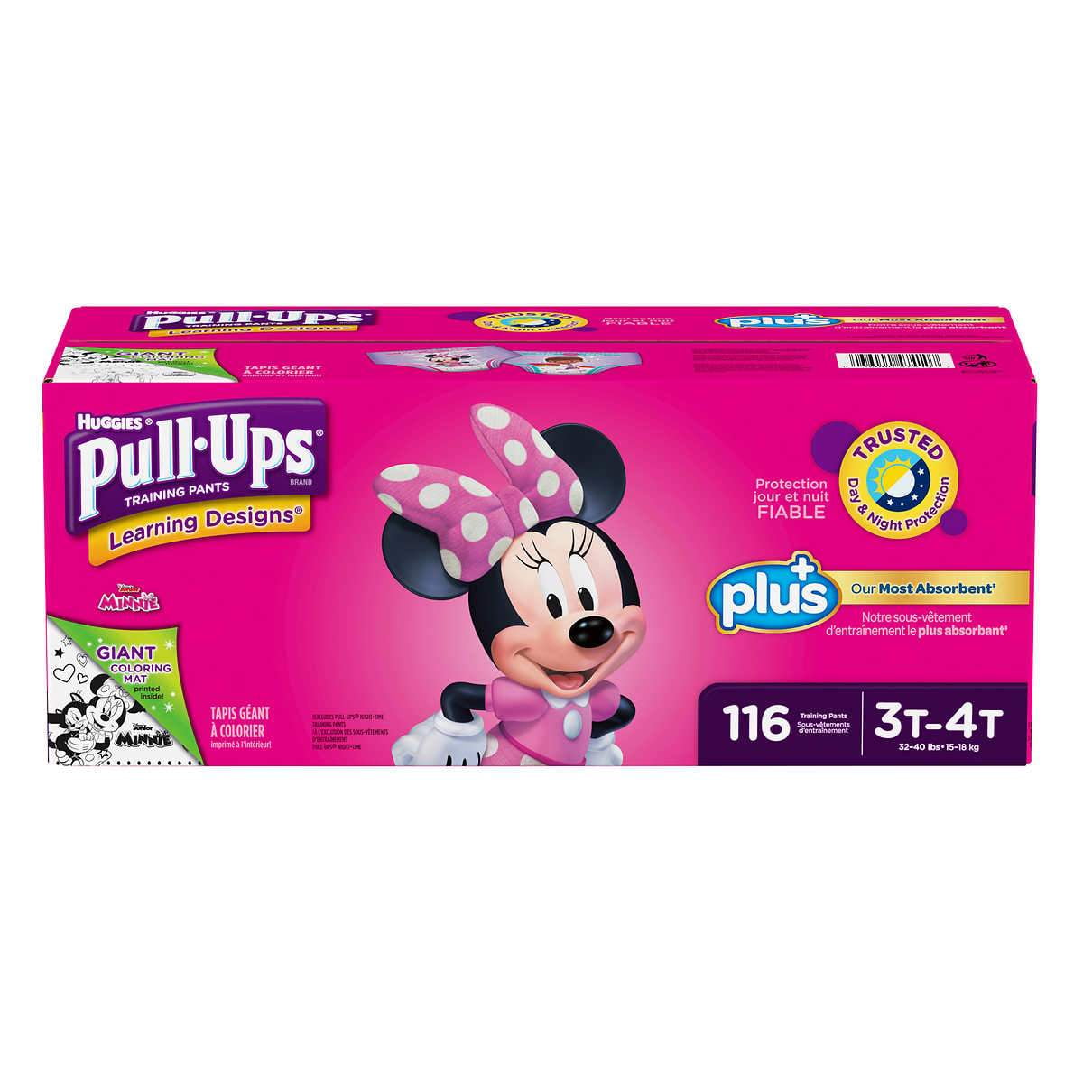 Huggies Pull-Ups Plus Training Pants 