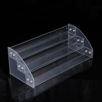 Yardwe Clear Acrylic Storage Rack for Nail Polish Display and Organization