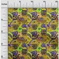 thumbnail image 2 of oneOone Polyester Spandex Yellow Fabric Paisley Patchwork Fabric For Sewing Printed Craft Fabric By The Yard 56 Inch Wide, 2 of 6