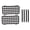 Two pack, variant on Molles Panel Seats Headrest Storage Metal Shelf Upgrades Vehicle Window Organizers Strategic Molles Panel Simple Install