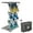 Gray, variant on M&T Displays Foldable Counter with Steel Literature Holder and Carrying Bag, Magazine Rack, Brochure Display Stand, Catalog Leaflet, Flier for Fair, Conference, Showroom (Black, 2x(8.5x11))