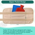 thumbnail image 3 of Reusable Organic Castor Oil Packs Kit,Double Layers Castor Oil Pack Wrap Washable Castor Oil Wrap Massage Oils for Waist Neck Massage Tools & Equipment, 3 of 8