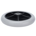 thumbnail image 4 of Roue Solide 6 Po, Roulement 608ZZ Antidérapant 5 Trous Roues de Fauteuil Roulant pour Rouleaux pour Marcheurs, 4 of 8