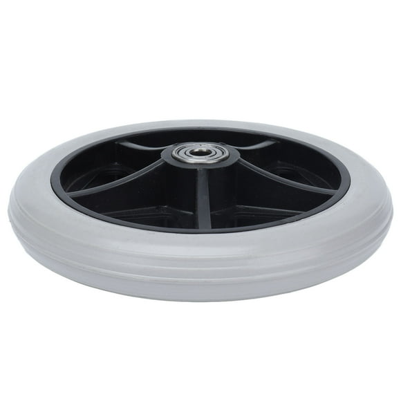 Rueda Sólida De 6 Pulgadas, Ruedas Para Sillas De Ruedas De 5 Orificios Para Andadores Para Andadores