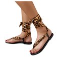 thumbnail image 4 of Sandalias de nuevo estilo Chanclas de mujer de gran tamaño con sandalias de mujer impresas Wmkox8yii  shjk5226, 4 of 9