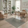 thumbnail image 2 of ODIKA Door Crosshatch Front Network Repeating Framework Entrance Entryway Non-Slip Chair-Friendly for Home Office, Gaming Room, Under Desk, 2 of 7