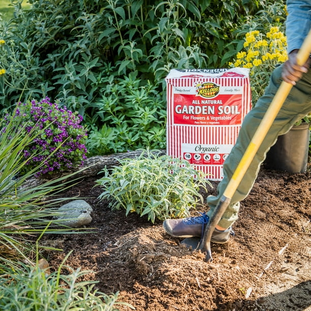 Kellogg Garden Organics- 3CF All Natural Soil for In-Ground