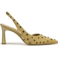 thumbnail image 2 of Circus NY by Sam Edelman Women's Tallie Pointed Toe Slingback Pump Golden Pear Satin 9.5M, 2 of 6