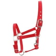 thumbnail image 3 of Cabestro de caballo, brida de caballo ajustable de color rojo engrosado de 6 mm Lograr más Jadeshay A, 3 of 8