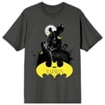 thumbnail image 3 of Batman 85th Mashup Character Group Crew Neck Short Sleeve Charcoal Women's T-shirt-Medium, 3 of 5