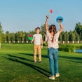 thumbnail image 5 of Juego de lanzamiento y captura (1 juego, 7,25 pulgadas), juego de playa, incluye dos raquetas de gancho y bucle y pelotas de tenis, juego de jardín y playa al aire libre para toda la familia, desarrol, 5 of 5