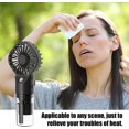 Portable Fan With Mist, Battery Powered Portable Misting Fan, Mini Fan
