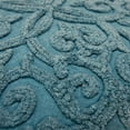 thumbnail image 4 of Blue Floral Patterned Heavy Textural Throw Pillow, 4 of 8