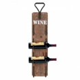 thumbnail image 1 of Accent Plus 10018299 Wine Bottle Wall Rack with Metal Handle, 1 of 2