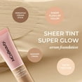 thumbnail image 3 of MCoBeauty Super Glow Sheer TINT Serum Foundation 4-5, Medium, 3 of 5
