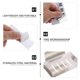 thumbnail image 5 of Bathroom Soap Box Stainless Steel Soap Rack for Storage Use 3Pcs, 5 of 5