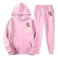 thumbnail image 6 of Sweatsuits for Men Set 2 Piece Casual Loose Fit Graphic Hoodie Sweatshirt and Joggers Sweatpants Sets Comfortable Fall Winter Long Sleeve Sport Suit with Pocket, 6 of 8