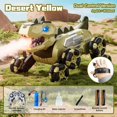 thumbnail image 2 of Dinosaur Remote Control Car Eight Wheel Sound Controlled Toy With Realistic Spray Function High Capacity Battery Motion Sensor Control For Indoor And Outdoor Water Car Rechargeable Remote Control Car, 2 of 4