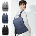 thumbnail image 1 of Mochila para portátil, multifuncional, resistente, de tela resistente al desgaste, ideal para estudiantes y profesionales, gran capacidad, diseño duradero, ideal para oficina y viajes. Blahzhy, 1 of 9