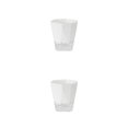 thumbnail image 1 of Inteprter auto riego flor maceta automática jardín maceta de plástico transpirable nivel visible interior estable blanco / m Blanco/M 2piezas, 1 of 6