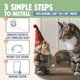 thumbnail image 4 of Puerta para Gato Purrfect Portal Gnome® para Puertas Interiores, 4 of 6