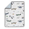 thumbnail image 3 of Juego de ropa de cama para cuna Sweet Jojo Designs Vintage Airplane Boy, 3 of 6