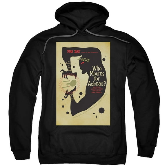 Star Trek Tos Episode 31 Adult Pullover Hoodie Sweatshirt Black