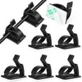 thumbnail image 2 of 10pcs Cord Keeper Self-adhesive Cable Management Clip Kitchen Wire Organizer, 2 of 6