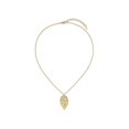thumbnail image 3 of 14K Yellow Gold Drop Polished Pendant Necklace with Chain, 3 of 4