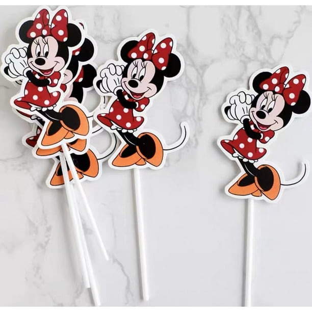 Décoration de Cupcake dessin animé Disney Mickey Minnie Mouse