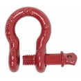 thumbnail image 2 of (20 Pack) 7/16" Anchor Shackle Forged Carbon Steel w/ Alloy Screw Pin Load Limit # 1.5 Tons (3,000 lbs) | Double Rust Protection Heavy Duty D Ring Shackle for Towing, Rigging & Vehicle Recovery, 2 of 8