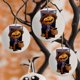 thumbnail image 2 of Escena de calabaza Vintage, adorno de árbol de Halloween, decoración divertida de calabaza DIY, 1 ud. Wmkox8yii  fhajkh1365, 2 of 9