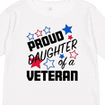 thumbnail image 4 of Inktastic Proud Daughter of a Veteran Veterans Day Girls Long Sleeve Toddler T-Shirt, 4 of 5
