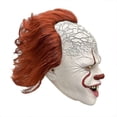 thumbnail image 3 of Máscara de payaso aterrador de Halloween Máscara de payaso de terror Pennywise para adultos, 3 of 3
