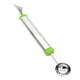 thumbnail image 1 of Inteprter Gadgets de cuchara de fruta 2 en 1 de acero inoxidable de doble cabeza DIY helado patata ensalada de verduras cuchara de excavación Cocina y Comedor Verde Inteprter HA012640-01, 1 of 6