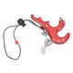 thumbnail image 5 of 4 Dedos Tiro con Arco Ayuda de Liberación Agarre Aleación de Aluminio Arco Compuesto Pulgar Gatillo para Tiro al Aire Libre Rojo, 5 of 10
