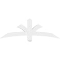 thumbnail image 2 of 60"W x 20"H x 2"D x 4"F, 8/12 Pitch, Davenport Architectural Grade PVC Gable Bracket, 2 of 8