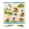 thumbnail image 2 of Imaginarium 8 Piece Photo Real Peg Puzzle - Pets, 2 of 5