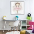 thumbnail image 3 of Stupell Industries Eclectic Flower Ballerina in Pink Tutu White Framed Giclee Art, 24 x 24, by Creative Studio, 3 of 8