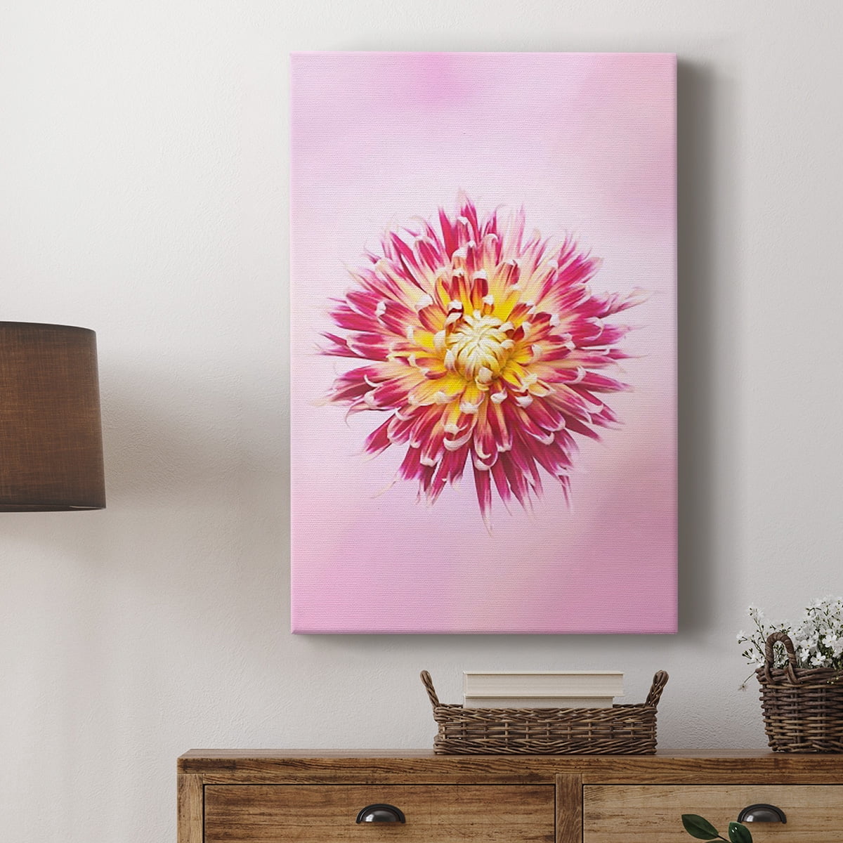 Exotic Flower Burst I Premium Gallery Wrapped Canvas - Ready to Hang