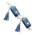 thumbnail image 1 of Oleegame 2PC Travel Bottle And Keychain Holder Refillable Empty Bottles For Hand Sanitizer Blue, 1 of 2