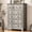 Gray, 6 drawer dresser, variant on Holliwill 8 Drawers Dresser for Bedroom, Farmhouse Long Dresser Wood Chest of Drawers for Living Room, Entryway, Hallway, Gray