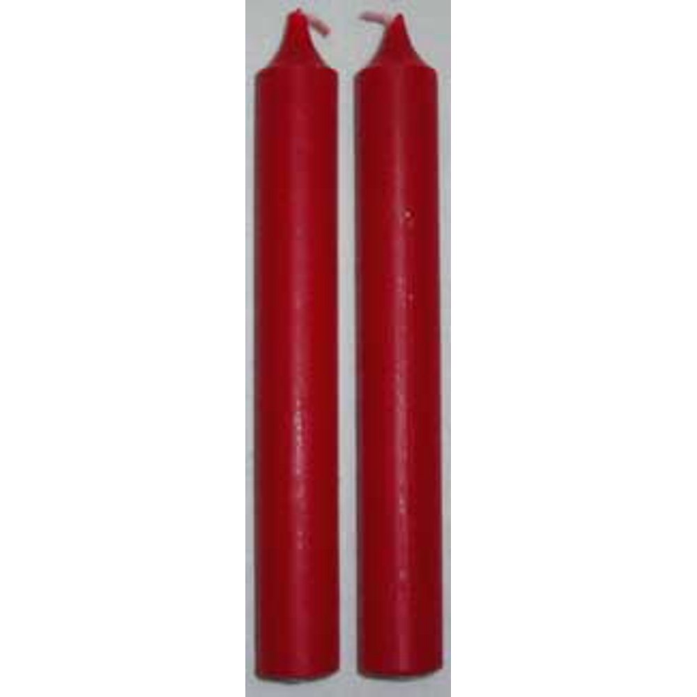 Red Chime Candle Pack of 20 Create Magical Light 4" Tall and 3/8" Wide