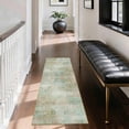 thumbnail image 6 of Washable Kitchen Runner Rug 2x5 ft, Modern Vintage Soft Low Profile Non Slip Rug with PVC Backing, Farmhouse Vintage Carpet for Kitchen Sink, Hallway, Laundry Room, 6 of 6