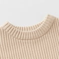 thumbnail image 5 of HAiming Boys Cotton Warm Sweater Casual Crewneck Long Sleeve Kids Pullover Solid Color Tops Basic Tee Clothes, 5 of 9