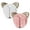 -Pink+White, variant on BadPiggies Winter Earmuffs Foldable Fluffy Cute Cat Ear Warmer Glitter Ear Muffs for Women and Girls