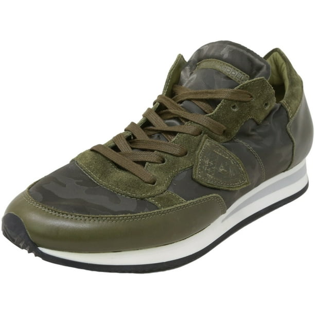 Philippe model camouflage top