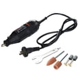 thumbnail image 1 of Riwesomey Micro grabador eléctrico de 110 V, mini kit de herramientas de grabado DIY, pluma de grabado eléctrica, lijadora de grabado de 130 W, mini Herramientas y ferretería Riwesomey TO004256-00, 1 of 1
