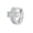 Silver-2, variant on VNOX Single Hoop Earring for Men Gold CZ Cross Huggie Single Piece for Daily Wear Gold Single
