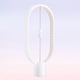 thumbnail image 2 of Lámpara LED de noche con interruptor magnético para el cuidado de los ojos alimentada por USB, luz de escritorio decorativa (blanca), 2 of 2